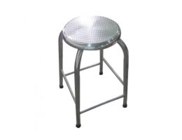 GHẾ INOX 304- ĐỘ DÀY 1LY - CÓ KHUNG CHÂN